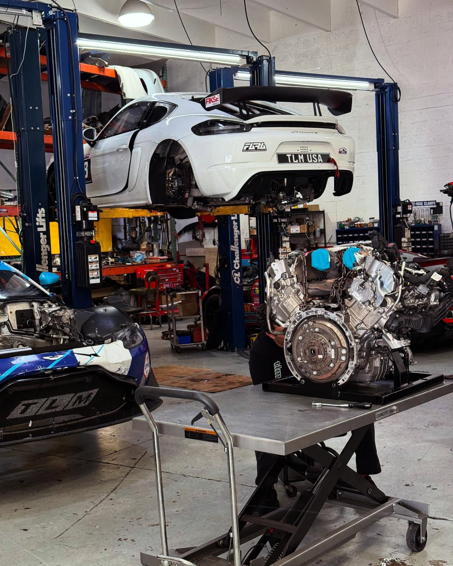 highly detailed turbocharger system